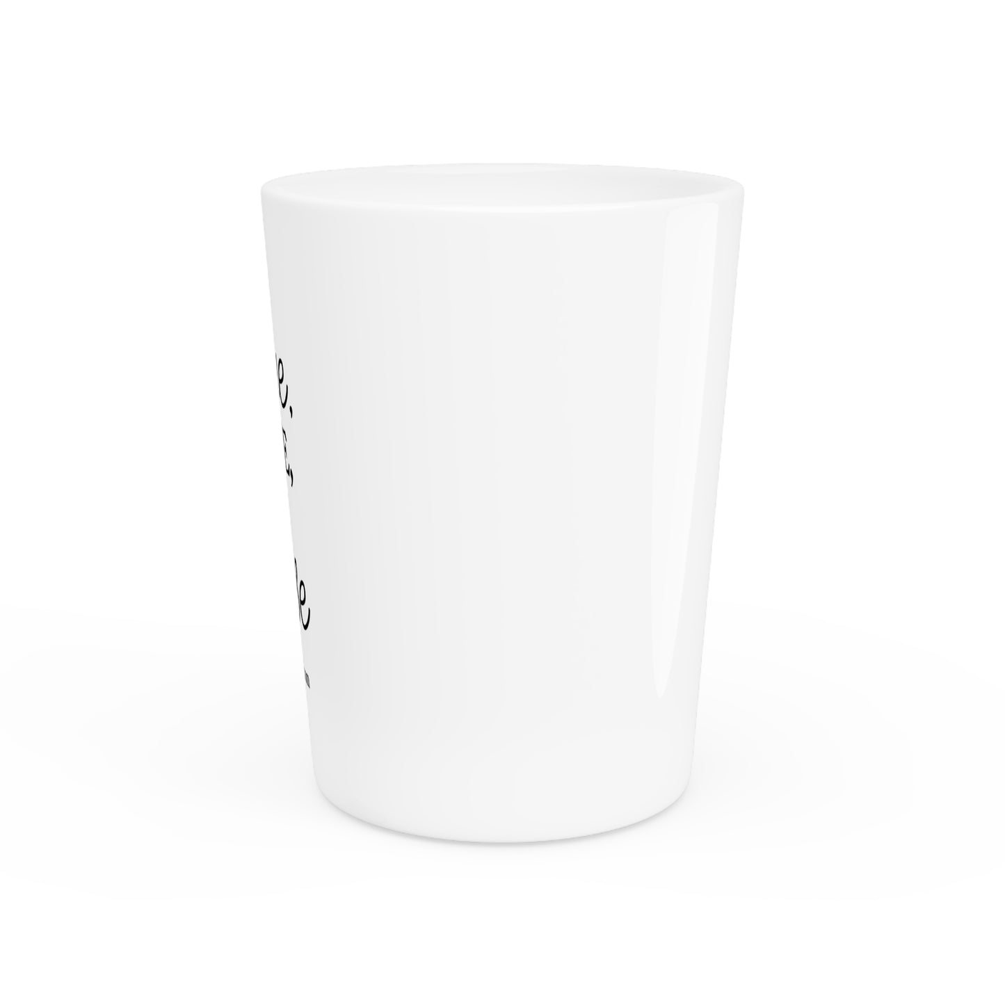 Love, Live, & Rise Shot Glass - Cheers for Special Occasions, Gifts for Celebrations, Unique Barware, Party Favors, Home Decor