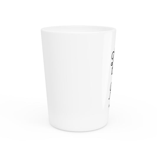 Love, Live, & Rise Shot Glass - Cheers for Special Occasions, Gifts for Celebrations, Unique Barware, Party Favors, Home Decor