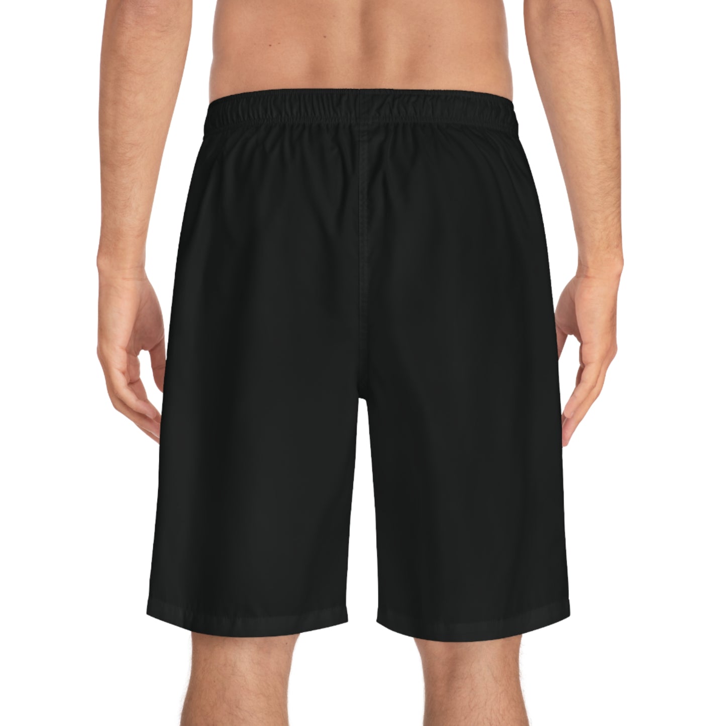 Men's Board Shorts with "Love, LIVE, & Rise" - Beachwear, Summer Swimwear, Activewear, Gift for Men, Relaxation Shorts