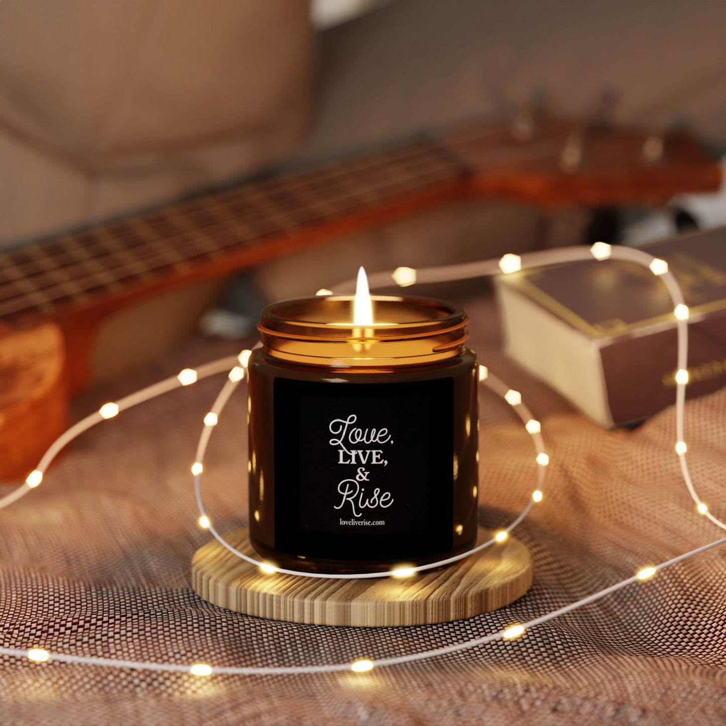 “Love Is Lit” Candle