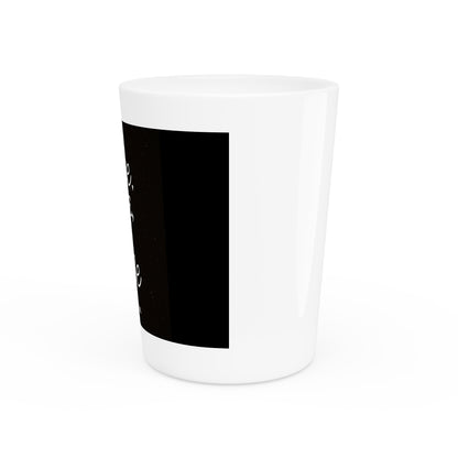 Inspirational Shot Glass - Love, Live & Rise, Gift for Friends, Bridal Shower Toasts, Home Bar Collection, Unique Party Favor