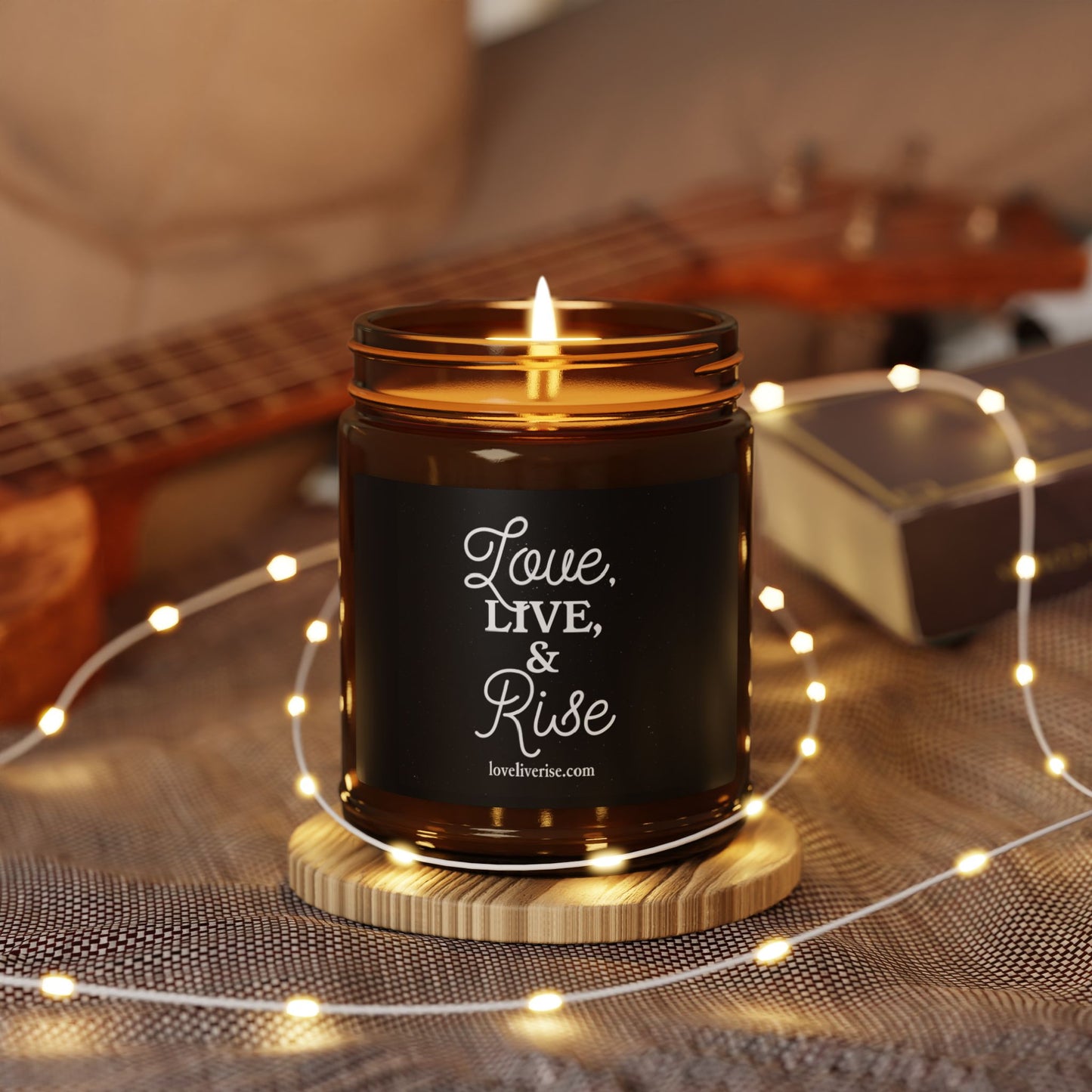 “Love Is Lit” Candle